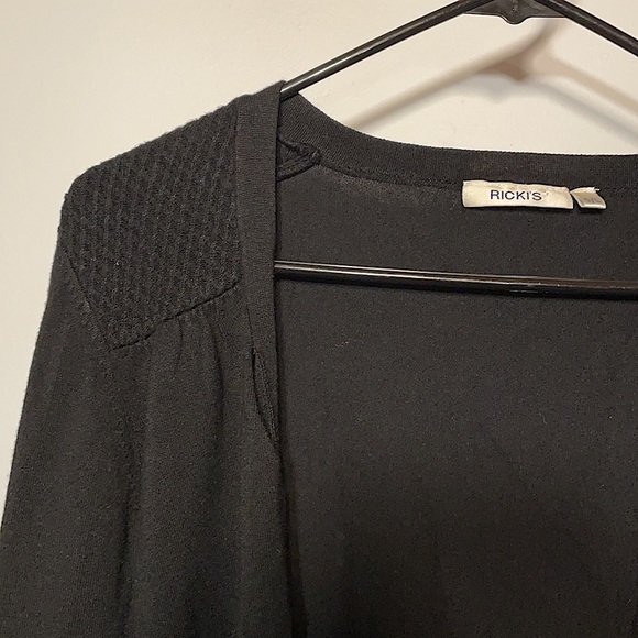 Ricki’s Black button-up Knit Cardigan - Picture 2 of 5
